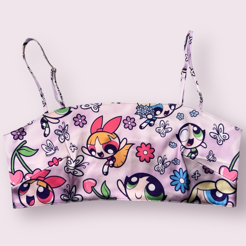 Dolls Kill x The Powerpuff Girls Collection Satin Top size XS - Picture 3 of 9